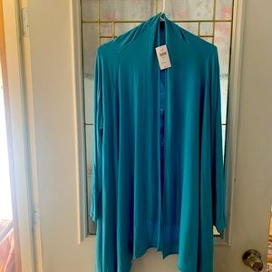 Ladies open front cardigan